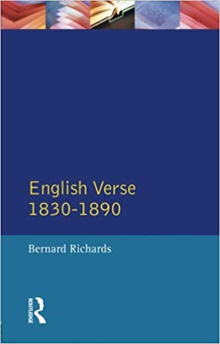 English Verse 1830 - 1890 (Longman Annotated Anthologies of English Verse)